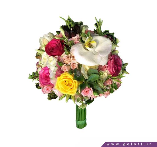 سفارش آنلاین گل در تهران - دسته گل عروس سِرپیِنتا - Serpienta | گل آف